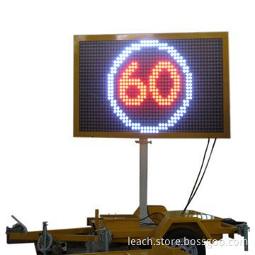 4-color LED Message Board with Unique Design, Measures 2,2400 x 1,400mm